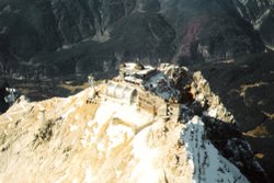 Luftbild der Zugspitz-Gipfelstation